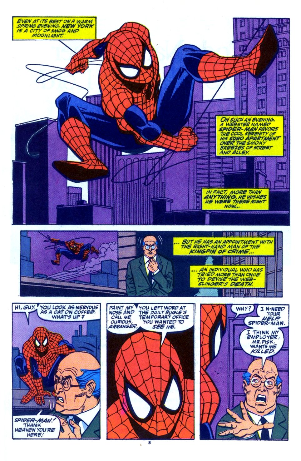 Read online The Spectacular Spider-Man (1976) comic -  Issue #165 - 7