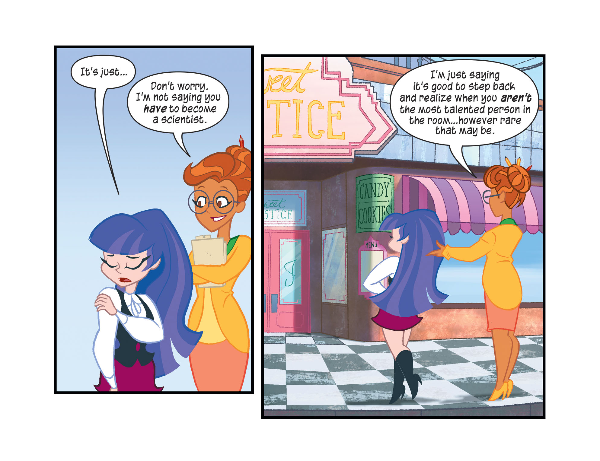 Read online DC Super Hero Girls: Weird Science comic -  Issue #7 - 22