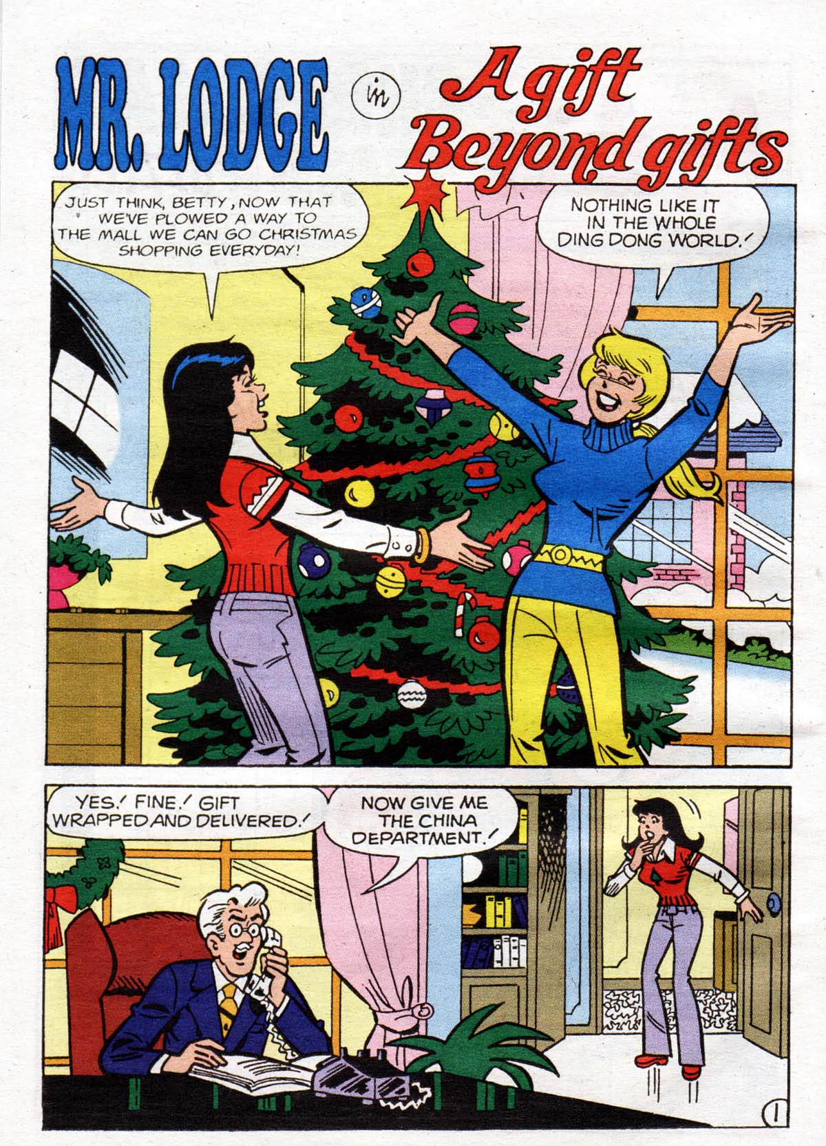 Read online Archie's Holiday Fun Digest comic -  Issue #7 - 17