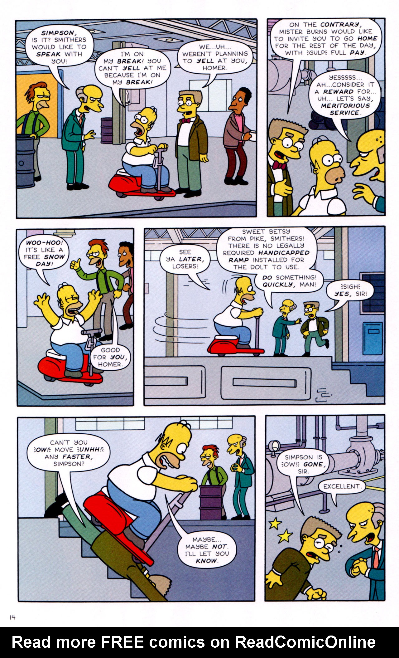Read online Simpsons Comics comic -  Issue #129 - 13