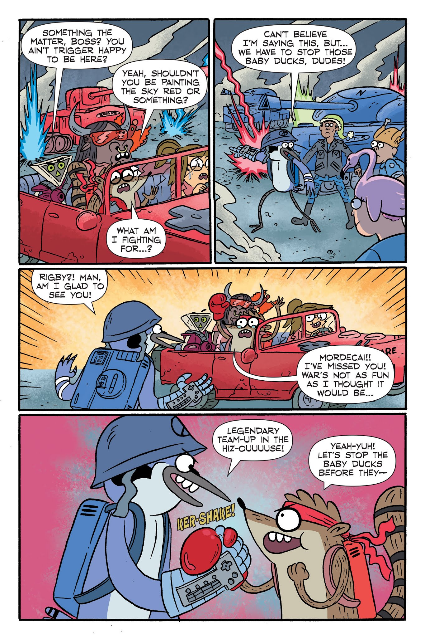 Read online Regular Show: A Clash of Consoles comic -  Issue # TPB (Part 1) - 99