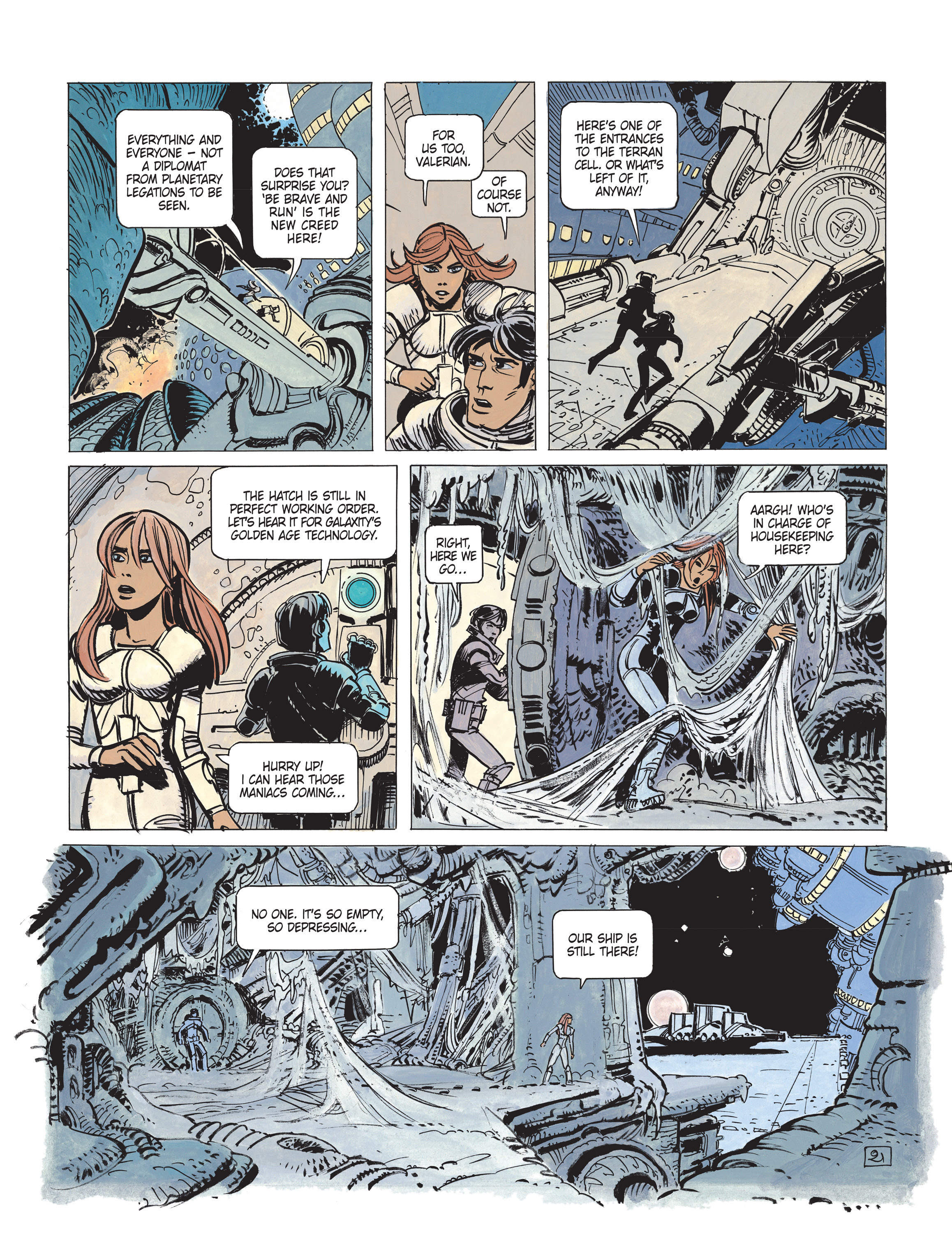 Read online Valerian and Laureline comic -  Issue #21 - 24