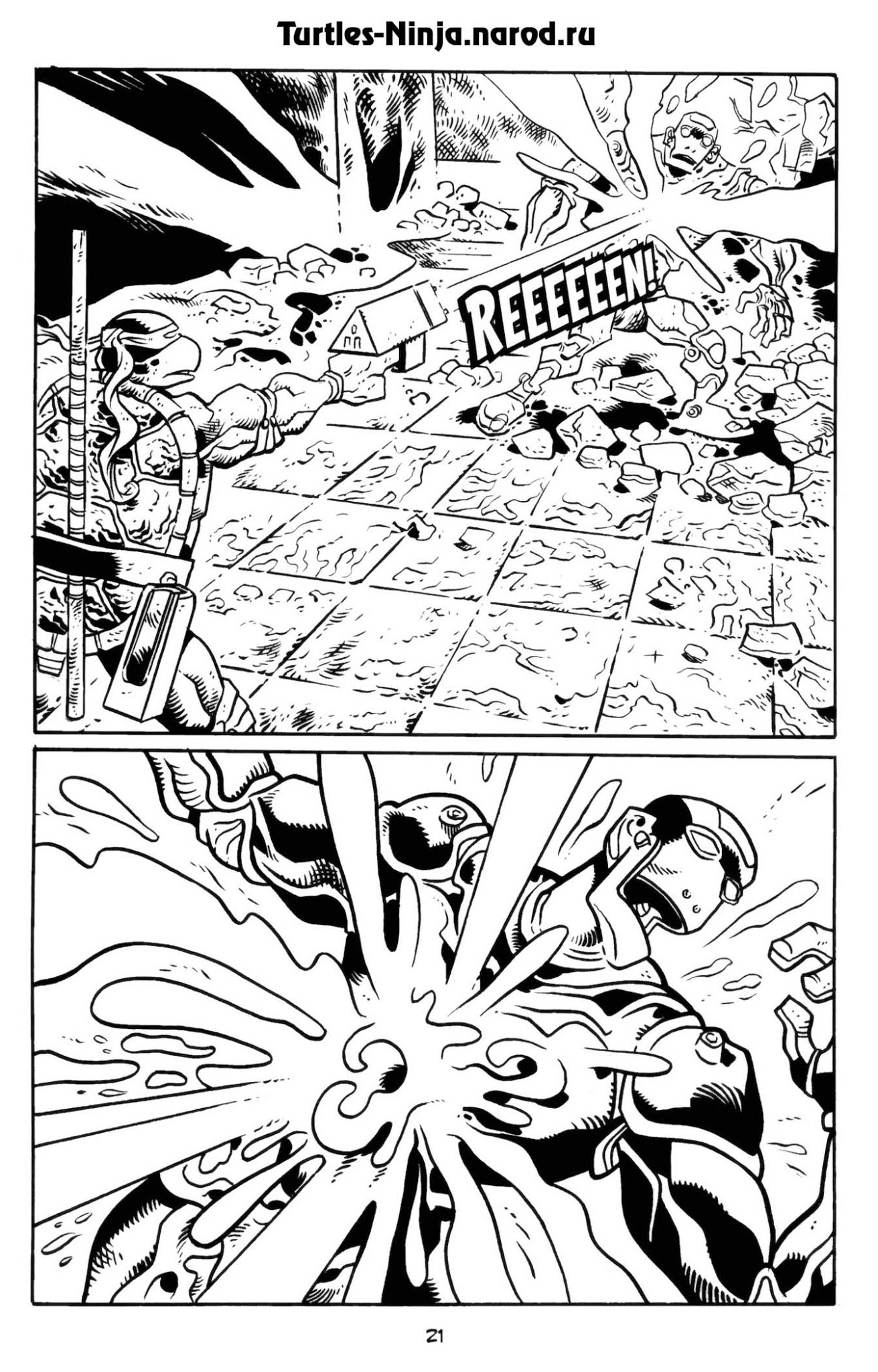 Read online Donatello The Brain Thief comic -  Issue #3 - 23