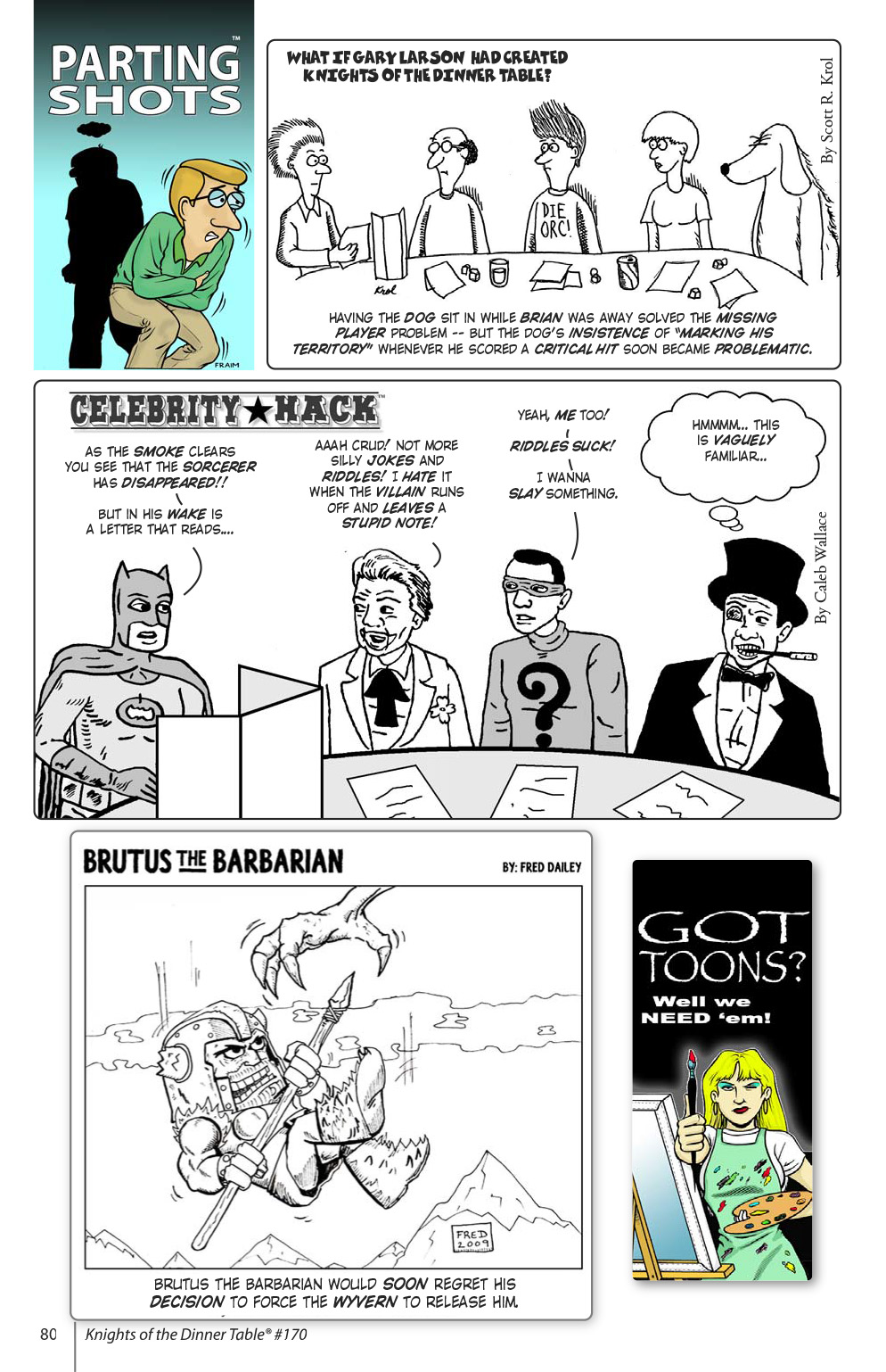 Read online Knights of the Dinner Table comic -  Issue #170 - 82