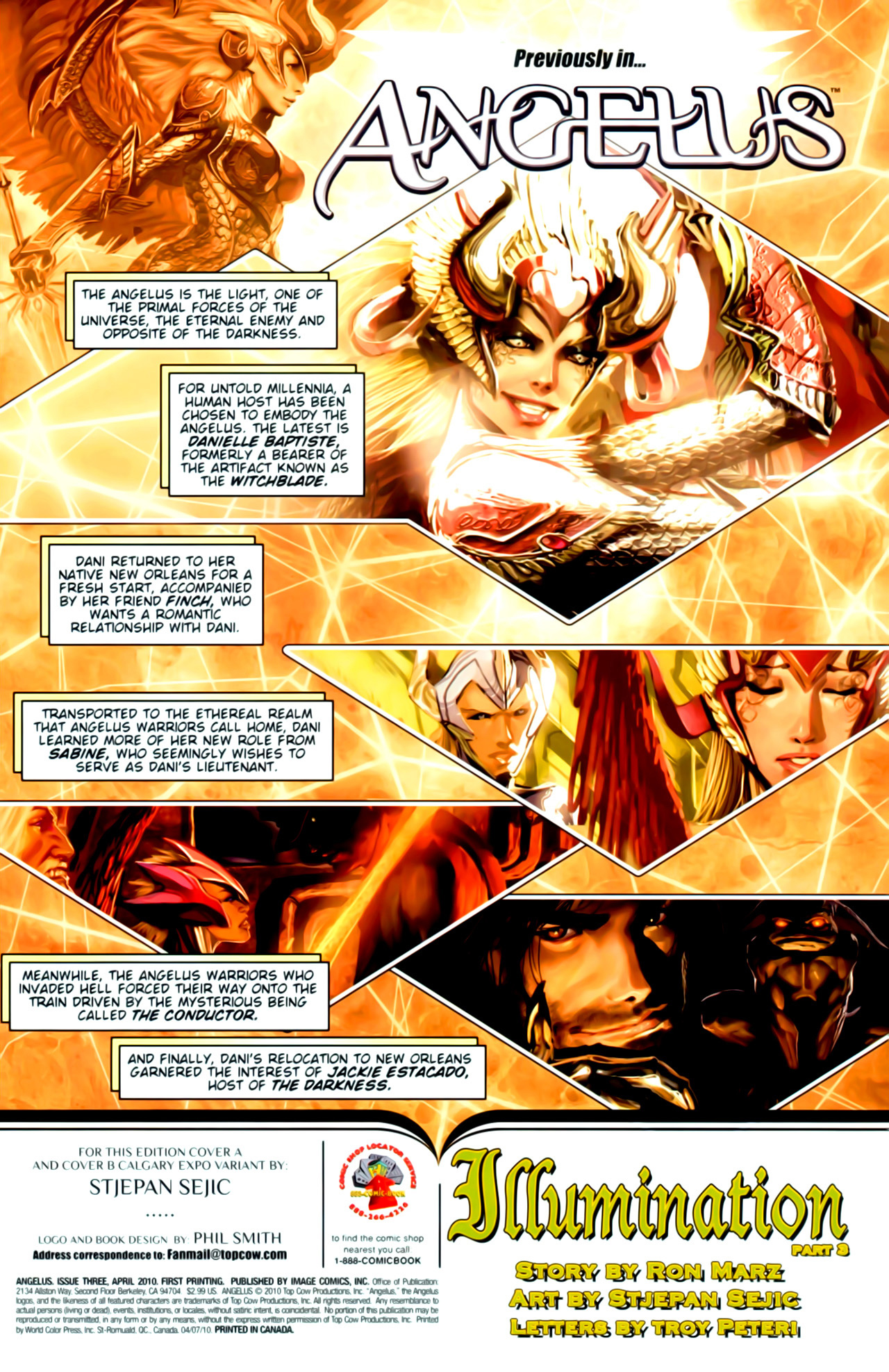 Read online Angelus comic -  Issue #3 - 3