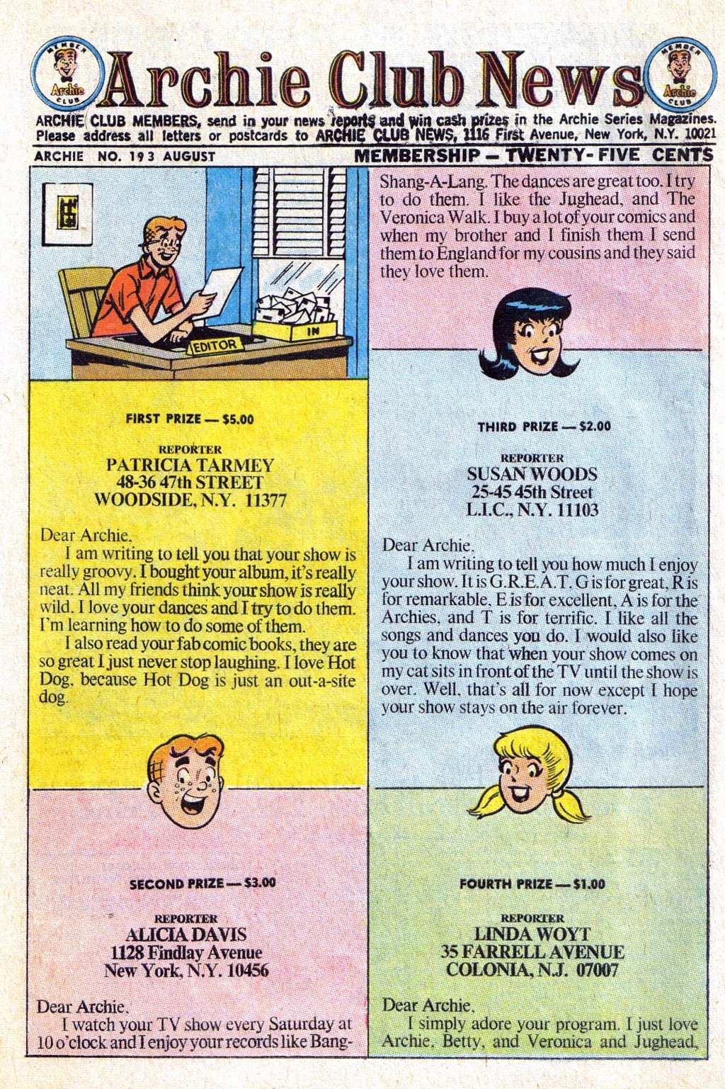 Read online Archie (1960) comic -  Issue #193 - 10