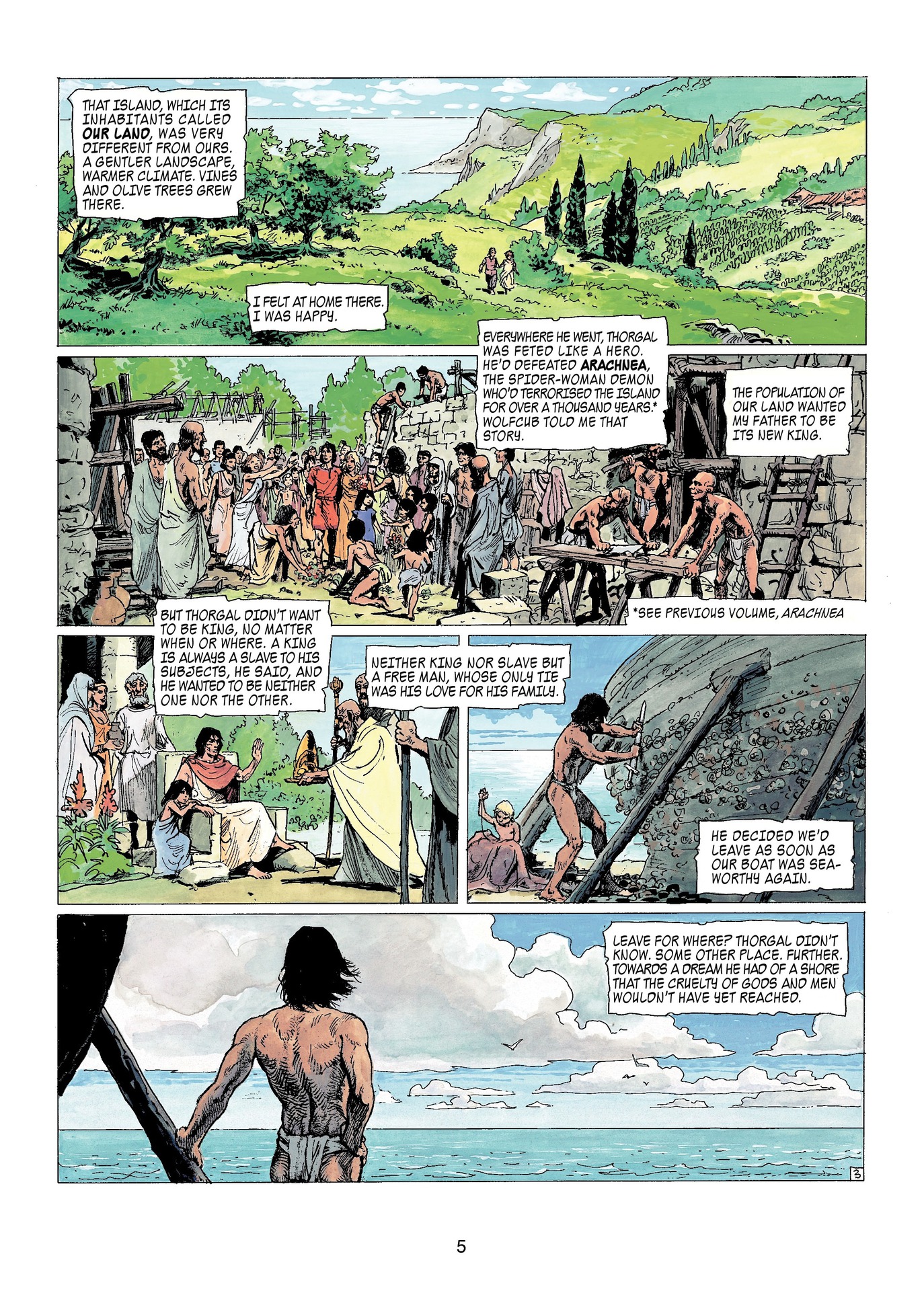 Read online Thorgal comic -  Issue #17 - 5