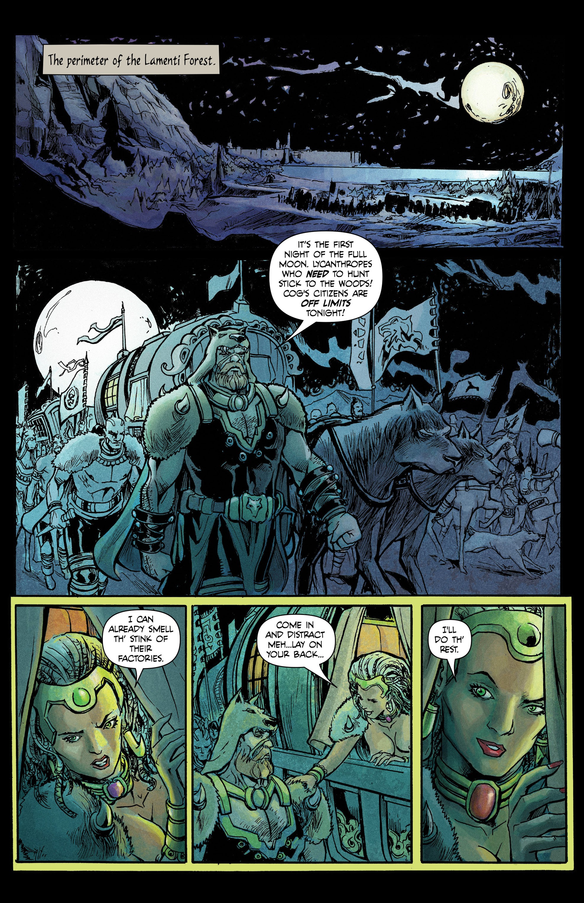 Read online Raven Nevermore comic -  Issue #3 - 17