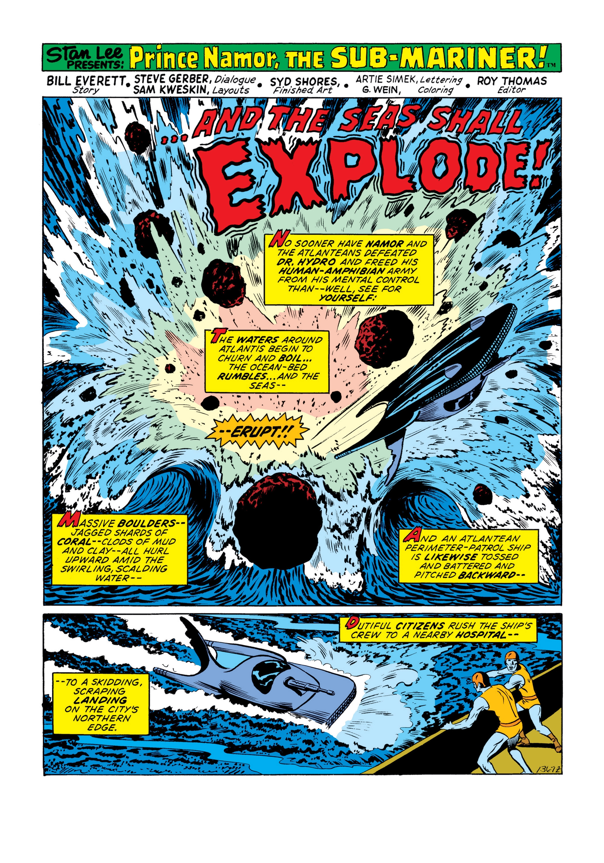 Read online Marvel Masterworks: The Sub-Mariner comic -  Issue # TPB 8 (Part 1) - 52