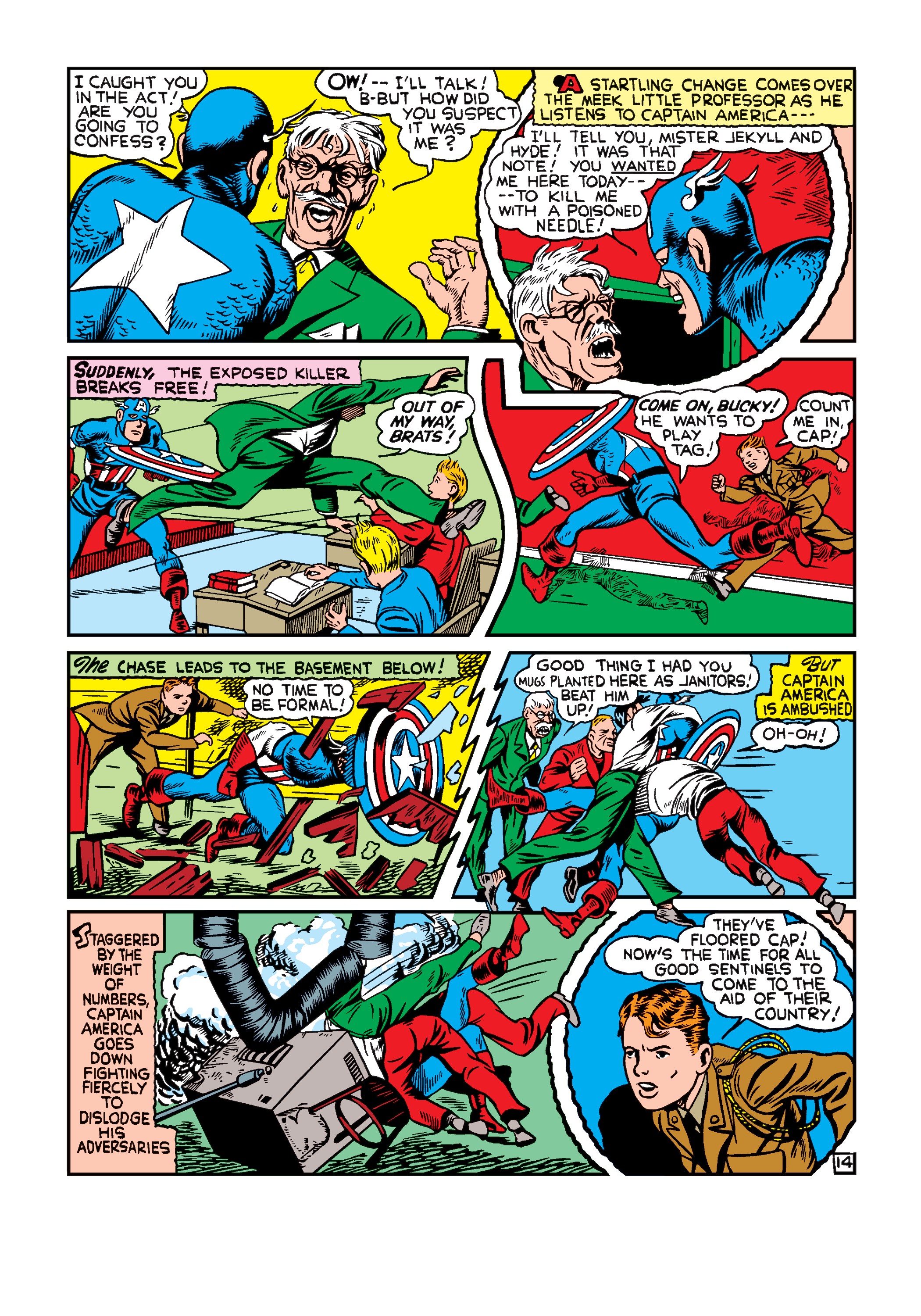 Read online Marvel Masterworks: Golden Age Captain America comic -  Issue # TPB 2 (Part 1) - 88