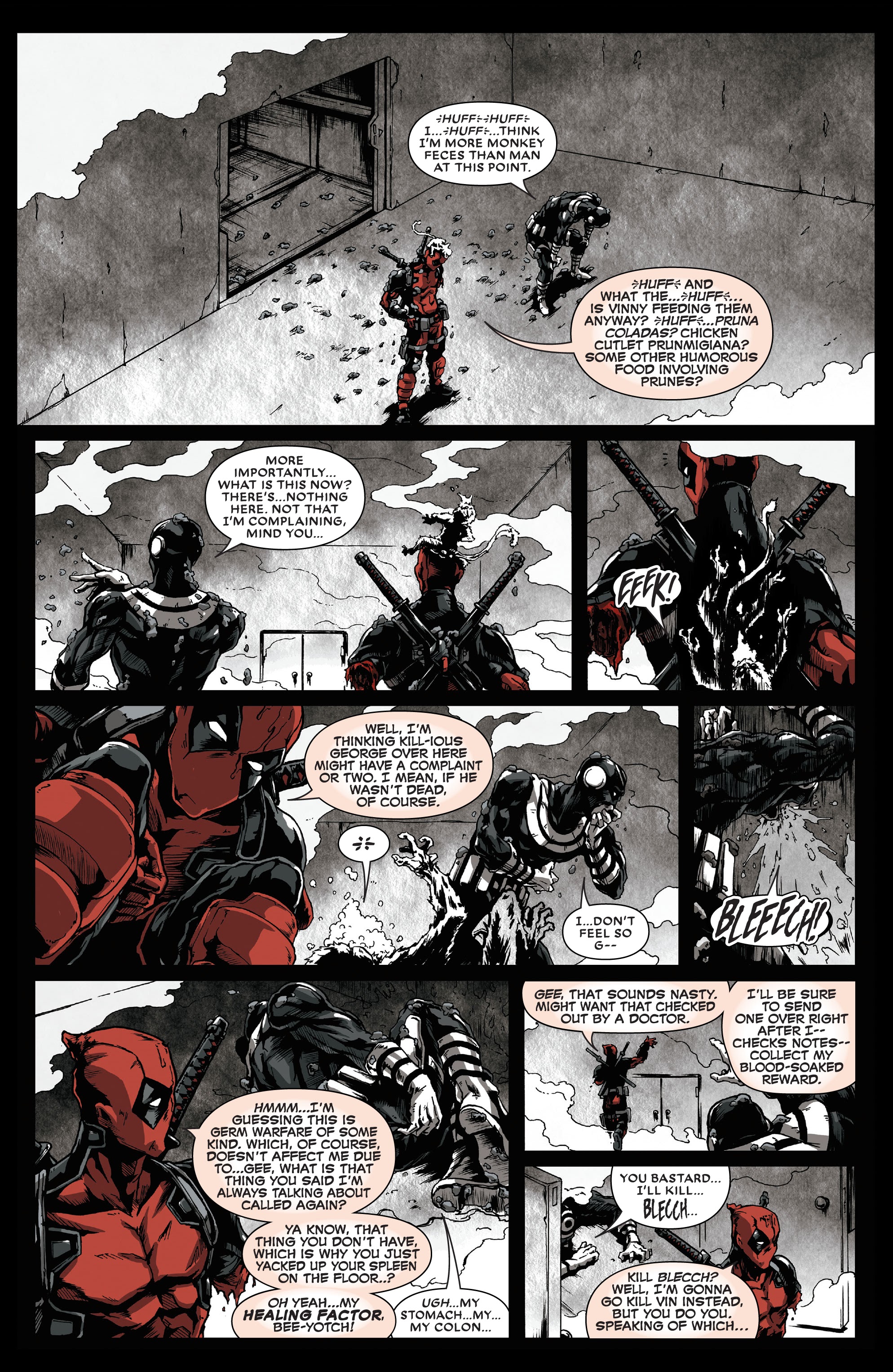 Read online Deadpool: Black, White & Blood comic -  Issue #3 - 19