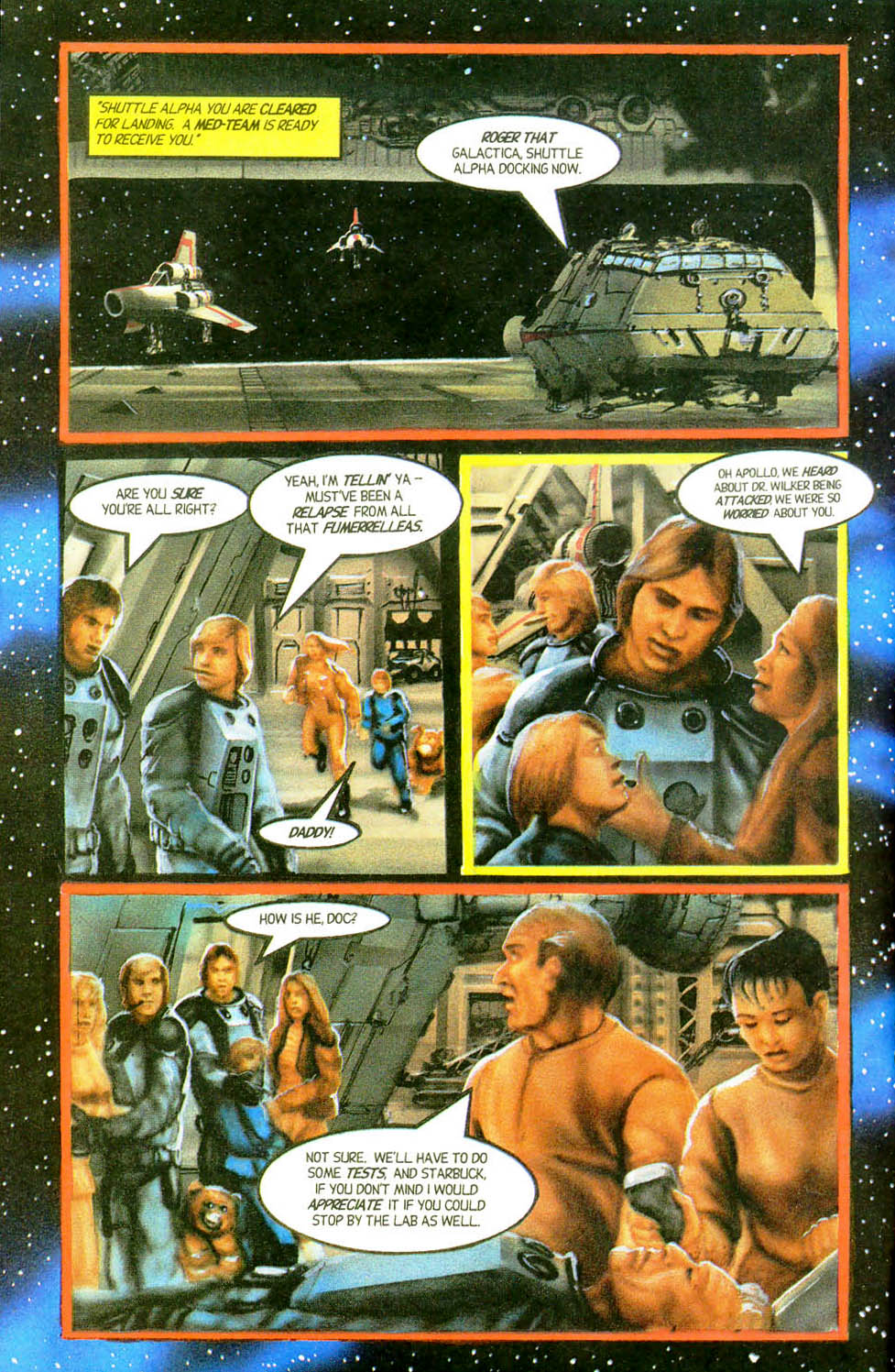 Read online Battlestar Galactica (1997) comic -  Issue #4 - 4
