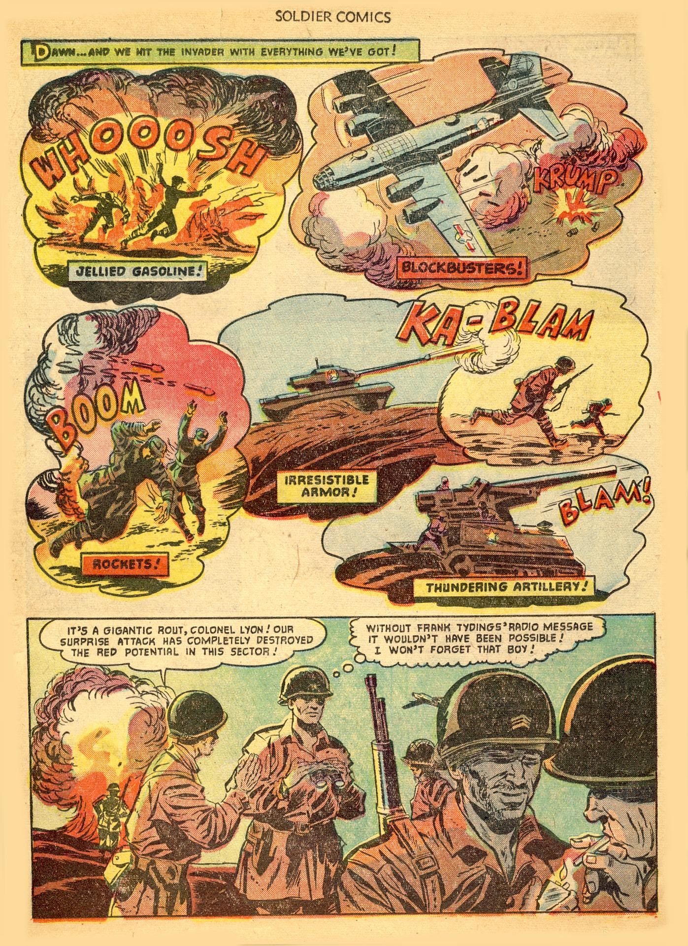 Read online Soldier Comics comic -  Issue #1 - 12