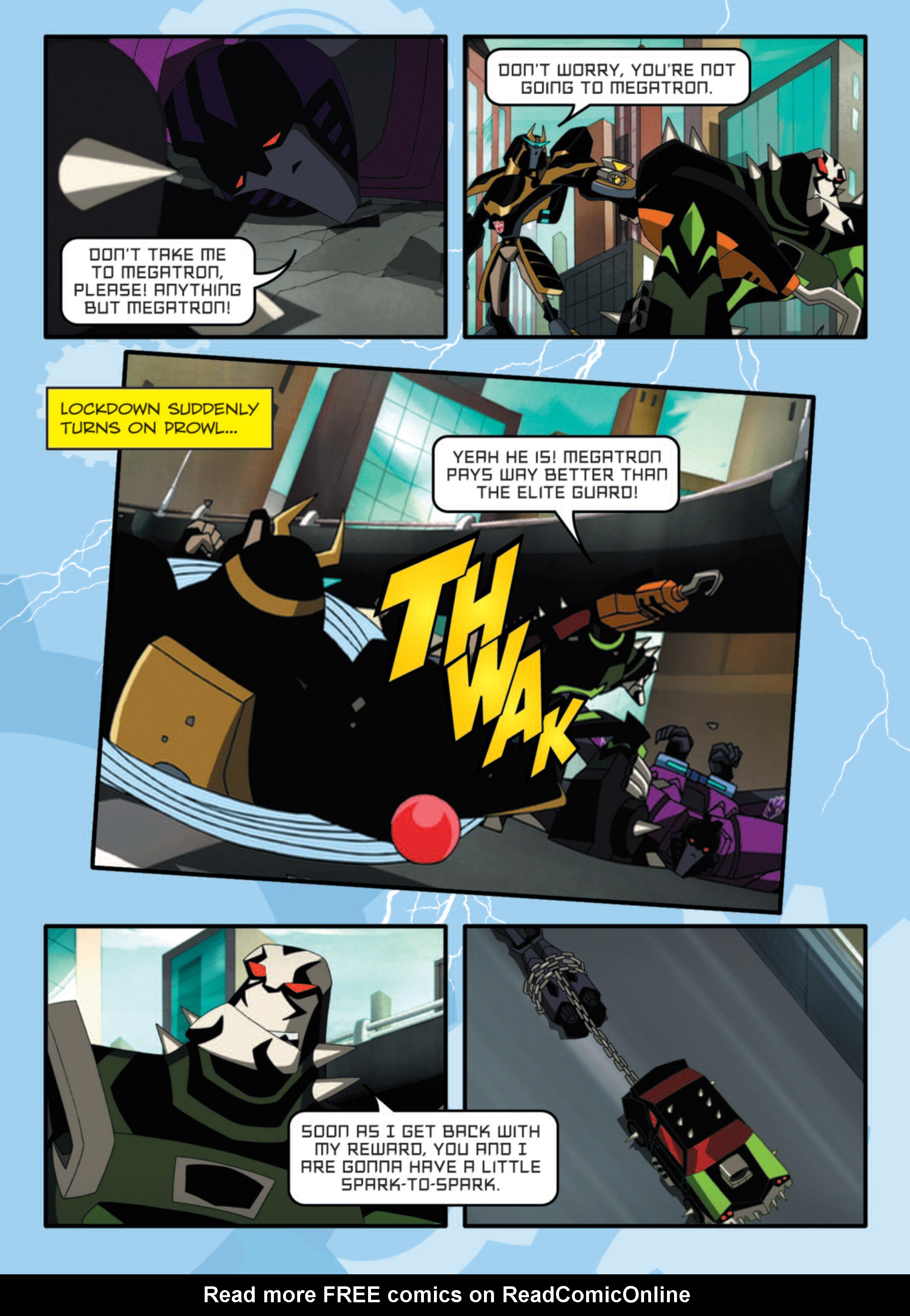 Read online Transformers Animated comic -  Issue #10 - 97