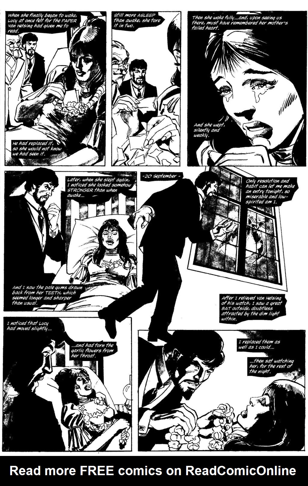 Read online Stoker's Dracula comic -  Issue #2 - 43