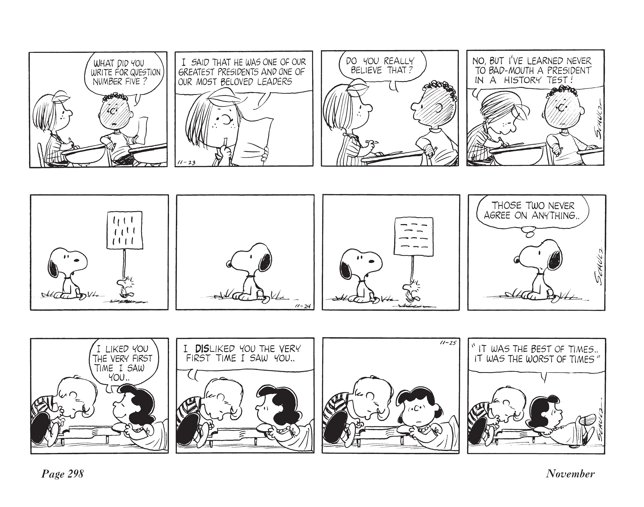 Read online The Complete Peanuts comic -  Issue # TPB 10 - 311