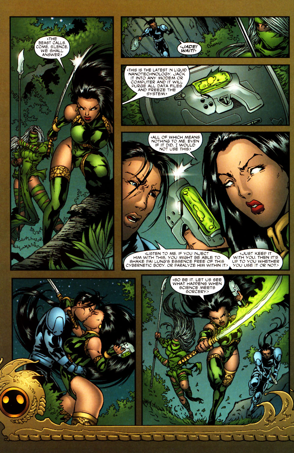 Read online Jade comic -  Issue #4 - 14