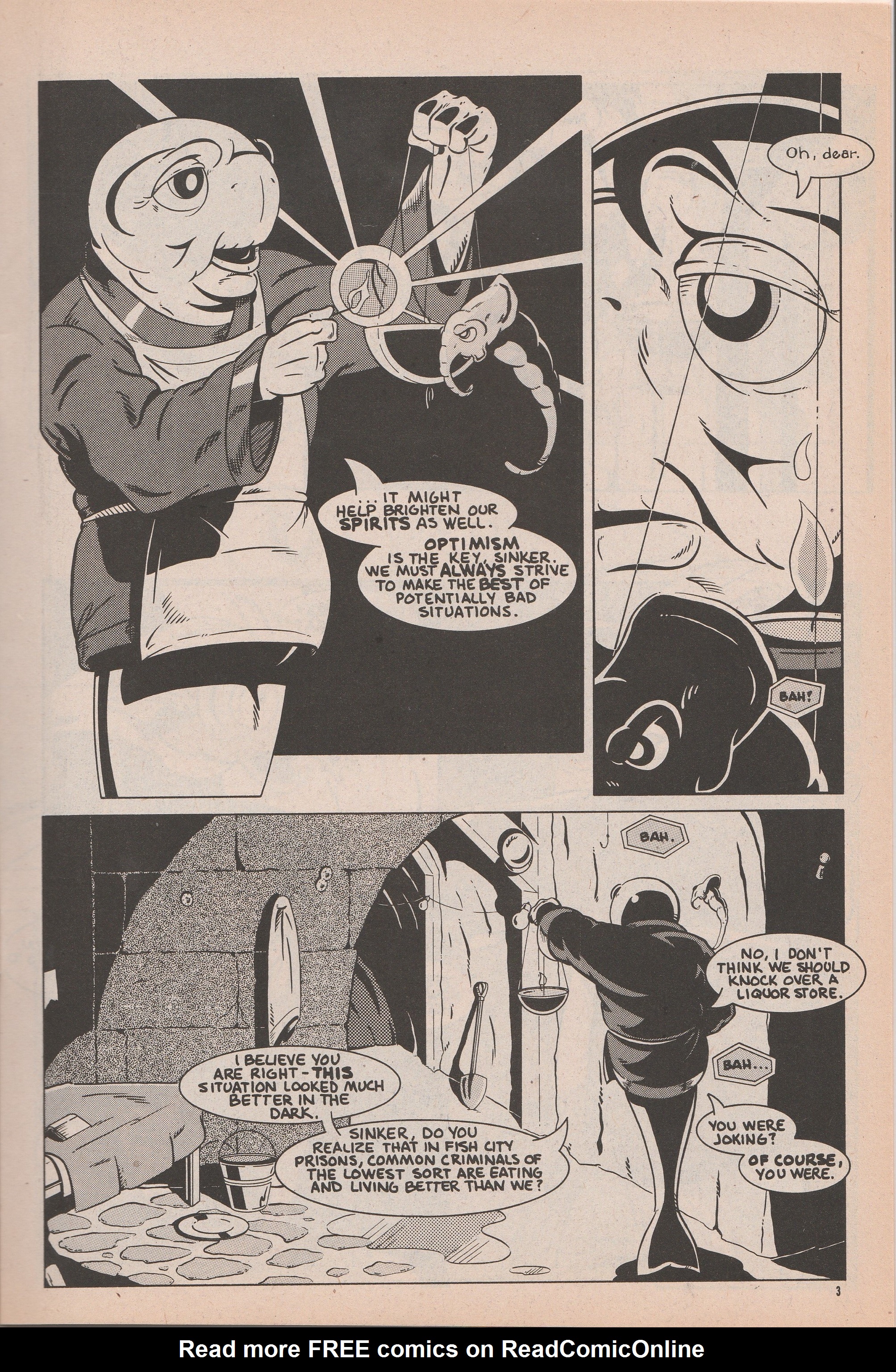 Read online The Fish Police comic -  Issue #11 - 5