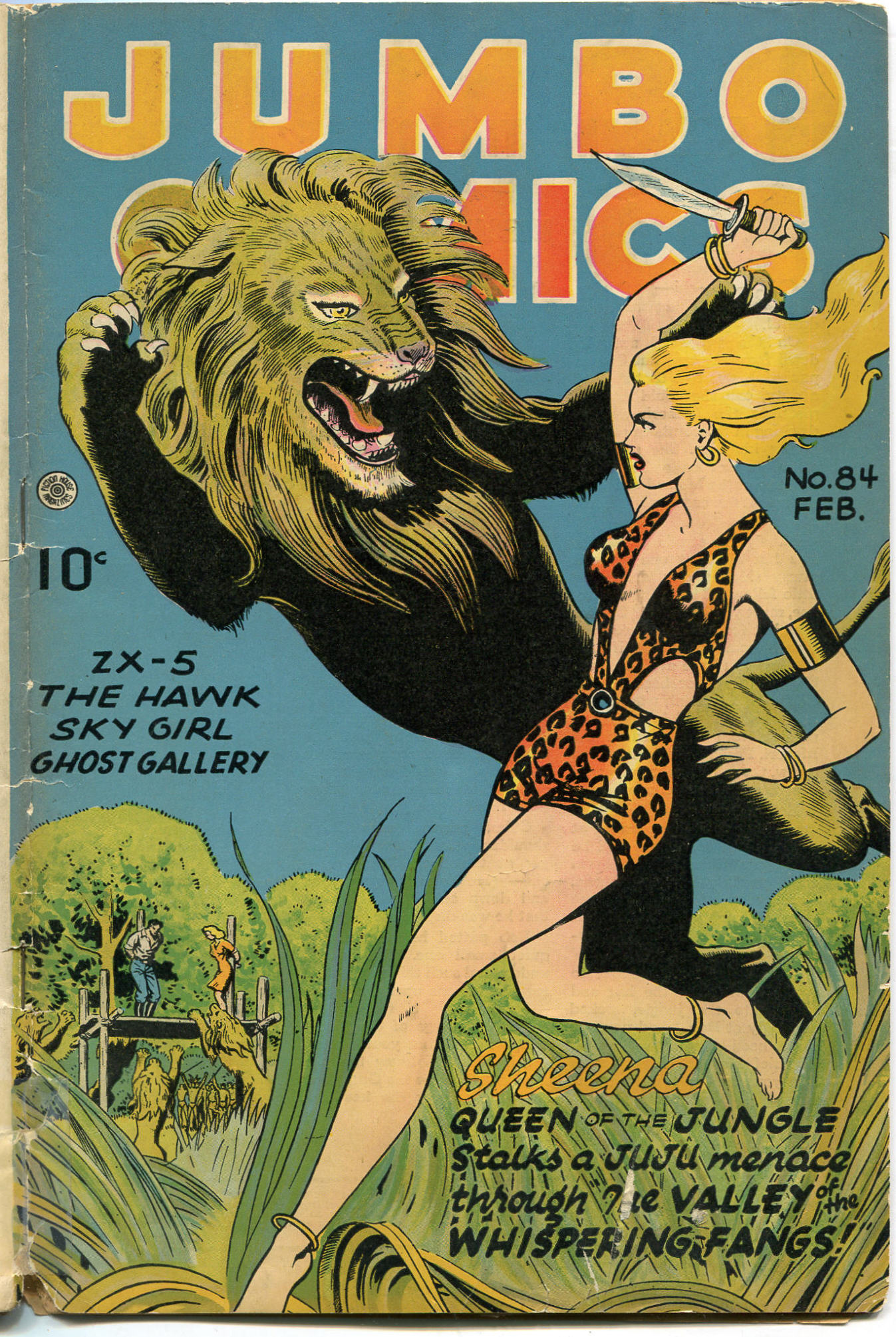 Read online Jumbo Comics comic -  Issue #84 - 1