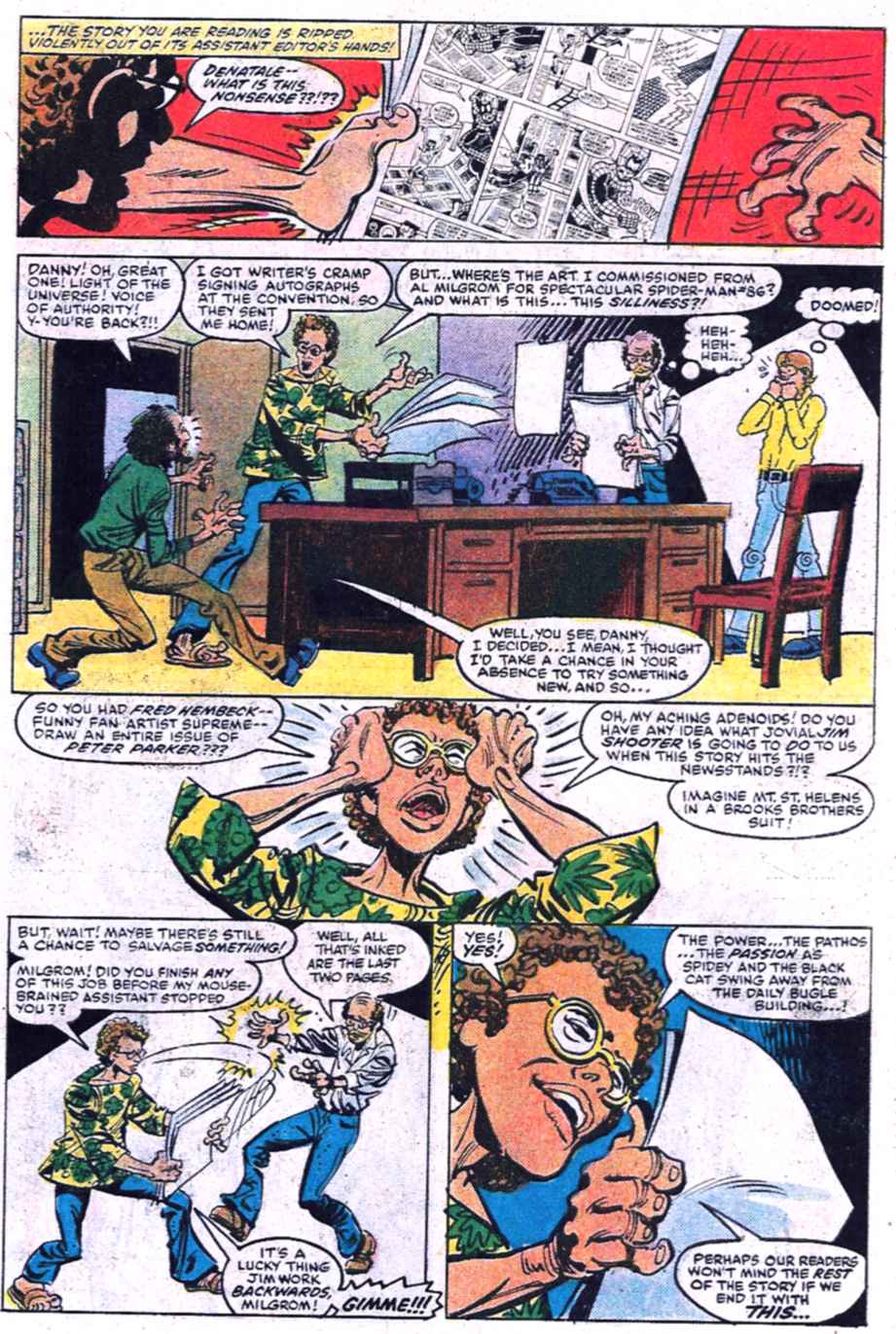 Read online The Spectacular Spider-Man (1976) comic -  Issue #86 - 22