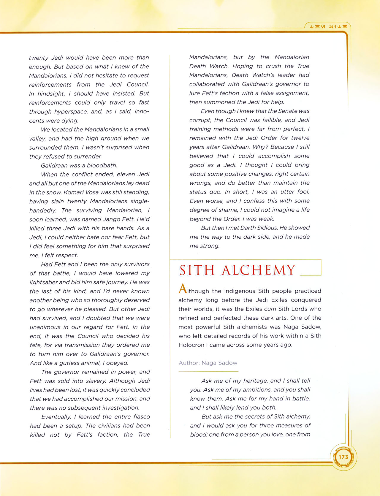 Read online Star Wars: Jedi vs. Sith - The Essential Guide To The Force comic -  Issue # TPB (Part 2) - 94
