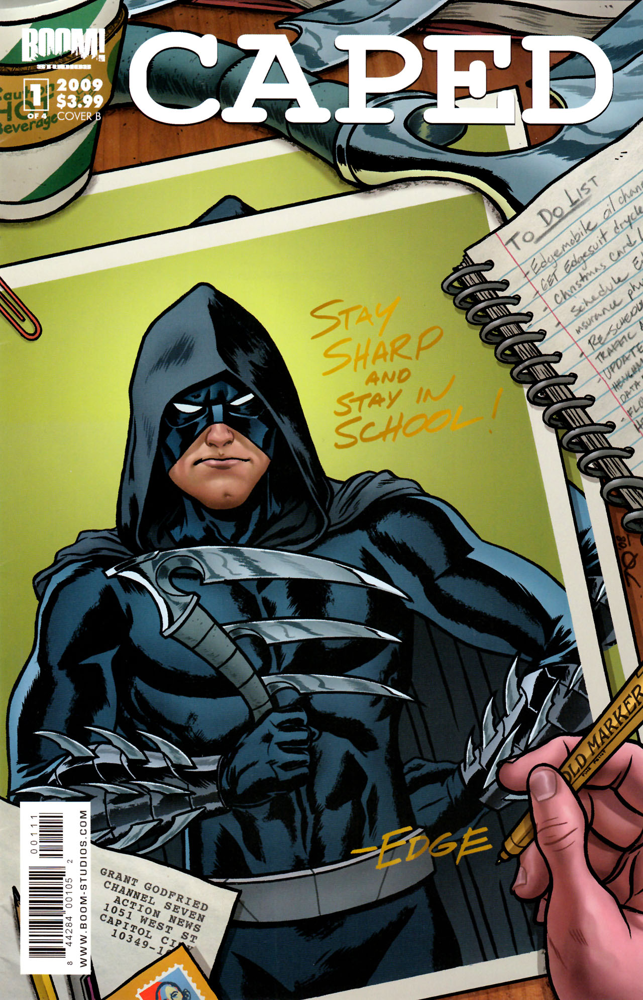 Read online Caped comic -  Issue #1 - 1