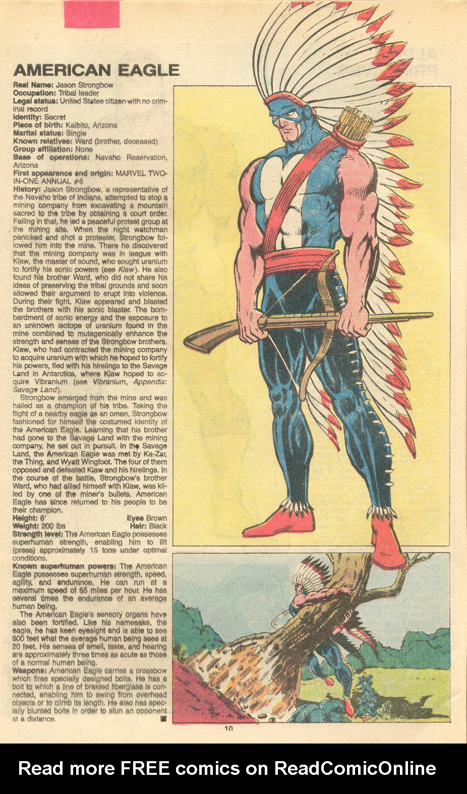 Read online The Official Handbook of the Marvel Universe Deluxe Edition comic -  Issue #1 - 12