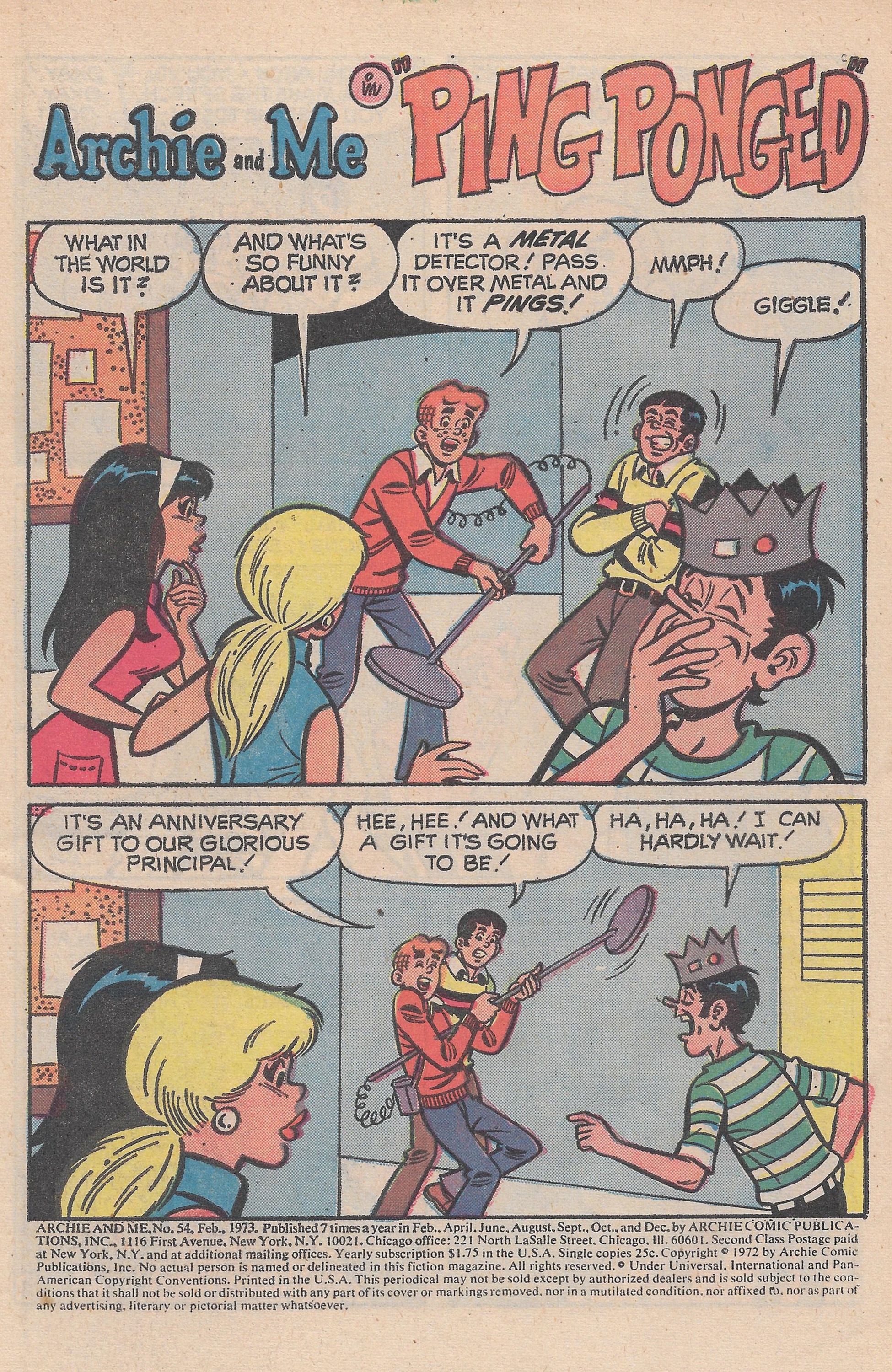 Read online Archie and Me comic -  Issue #54 - 3