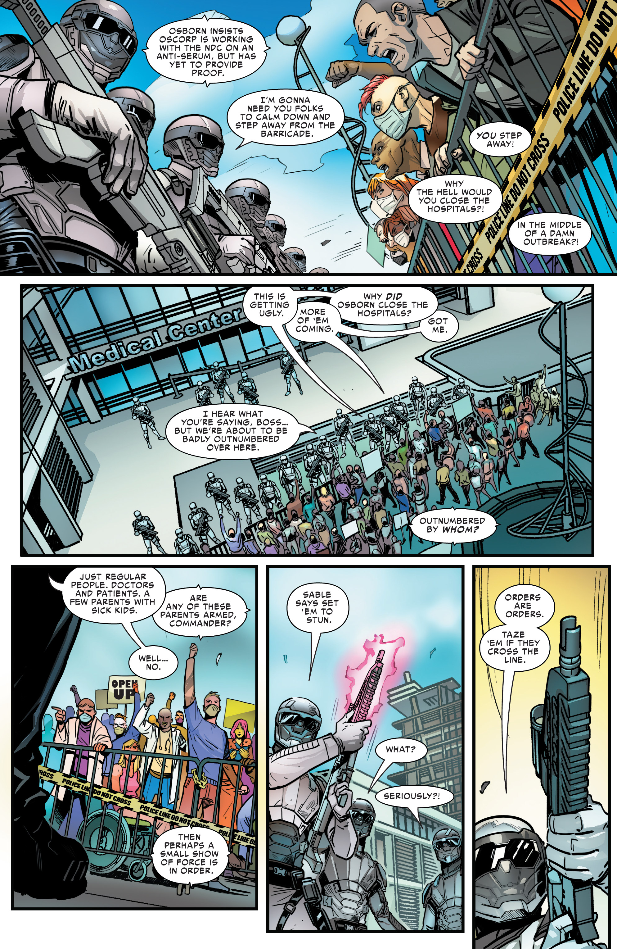 Read online Marvel's Spider-Man: City At War comic -  Issue #5 - 9