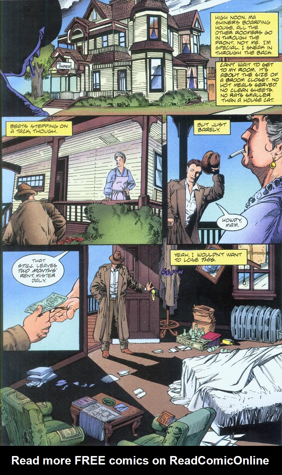 Read online Blood and Shadows comic -  Issue #1 - 5