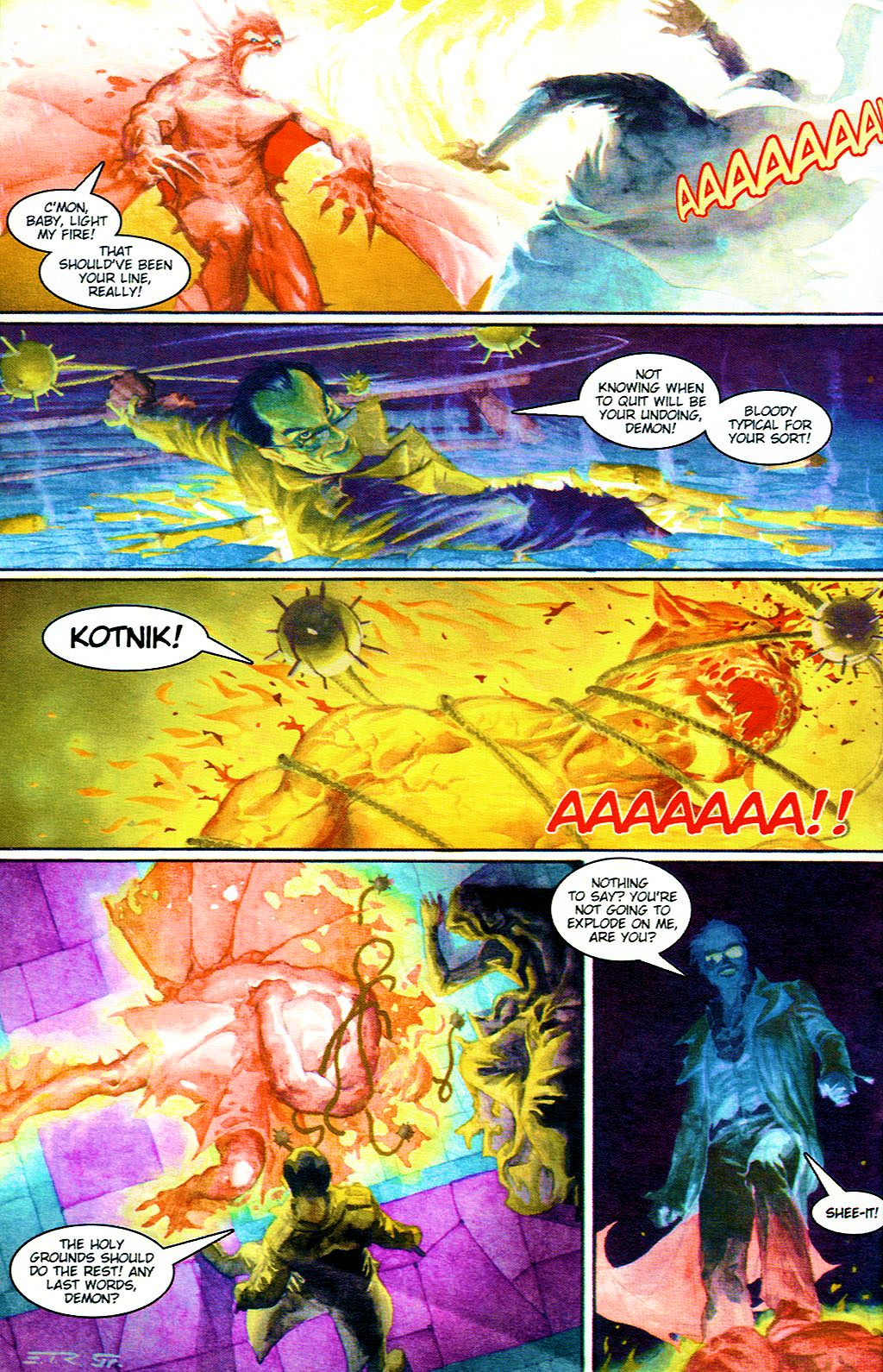 Read online Warrior Nun: Frenzy comic -  Issue #1 - 7