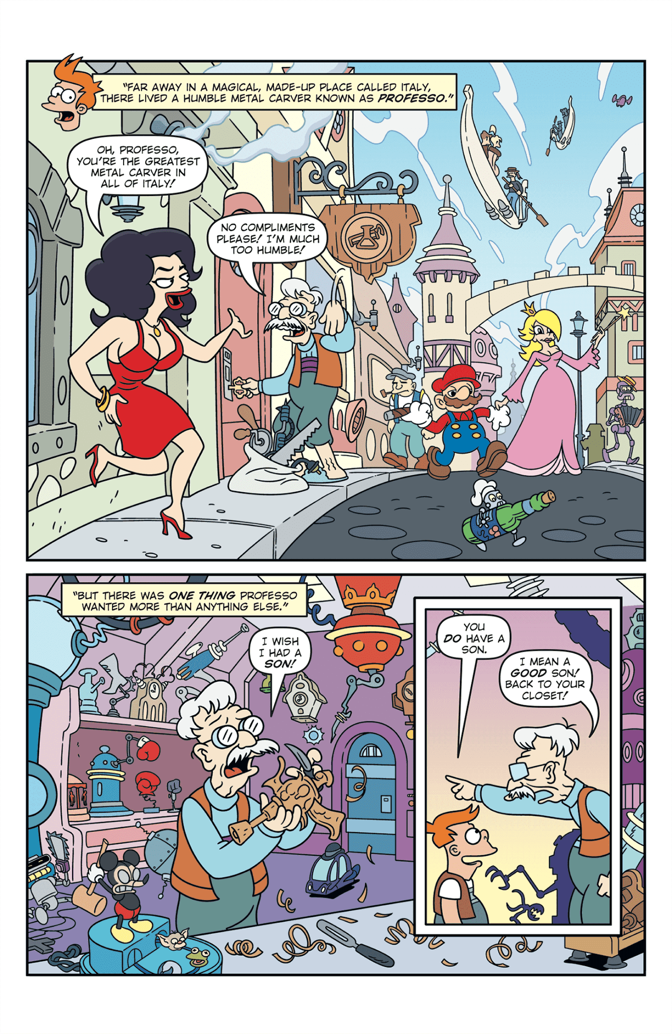 Read online Futurama Comics comic -  Issue #83 - 4