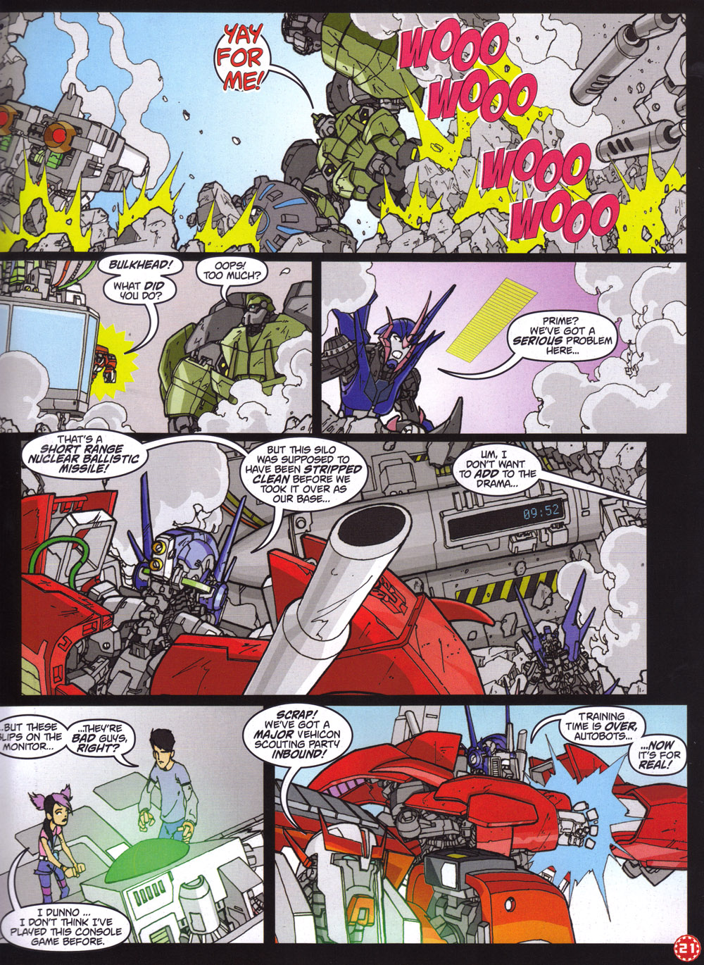 Read online Transformers: Prime comic -  Issue #1 - 19