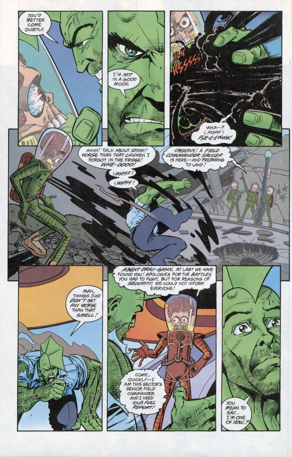 Mars Attacks The Savage Dragon issue 1 - Page 11