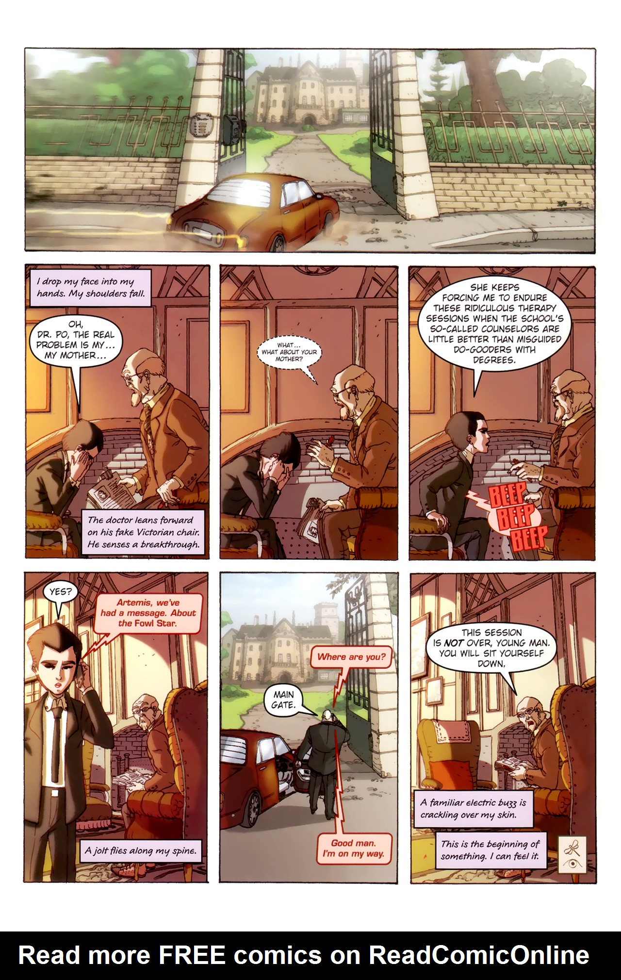 Read online Artemis Fowl: The Arctic Incident comic -  Issue # TPB - 15