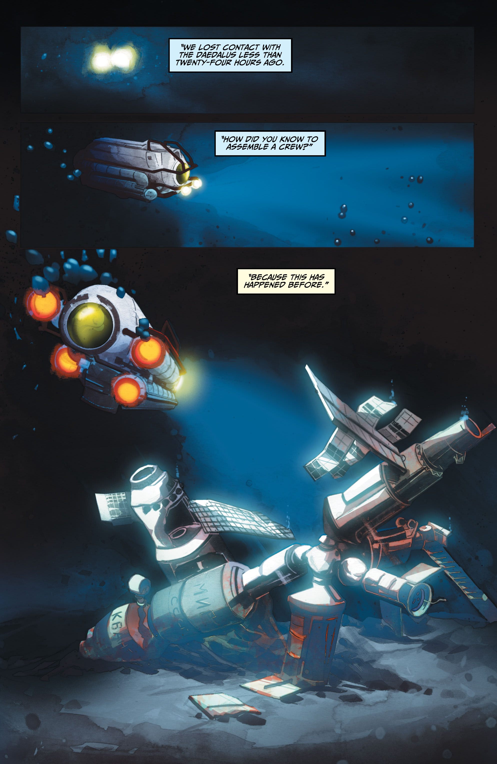 Read online Where Starships Go to Die comic -  Issue #1 - 13