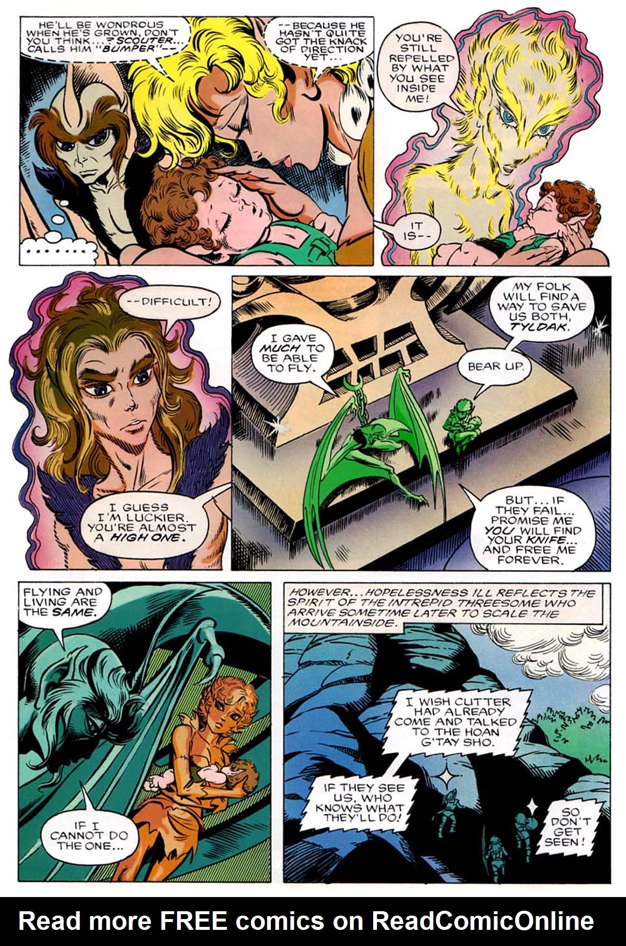 Read online ElfQuest: Siege at Blue Mountain comic -  Issue #3 - 20