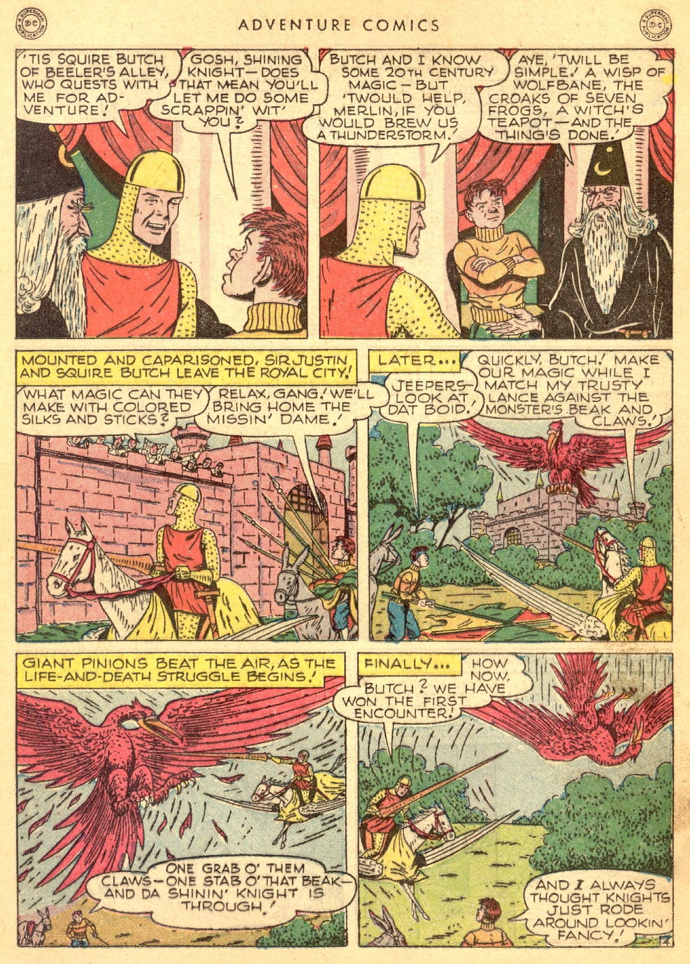 Read online Adventure Comics (1938) comic -  Issue #132 - 35
