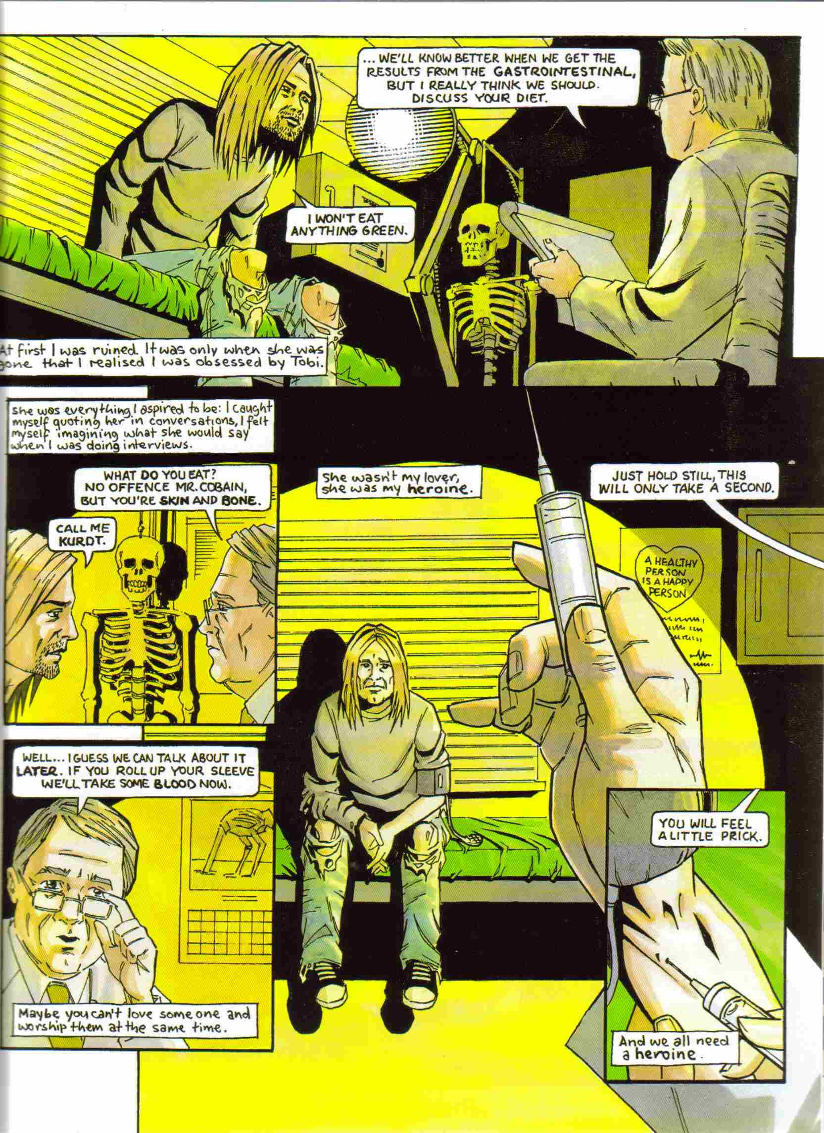 Read online GodSpeed: The Kurt Cobain Graphic comic -  Issue # TPB - 46