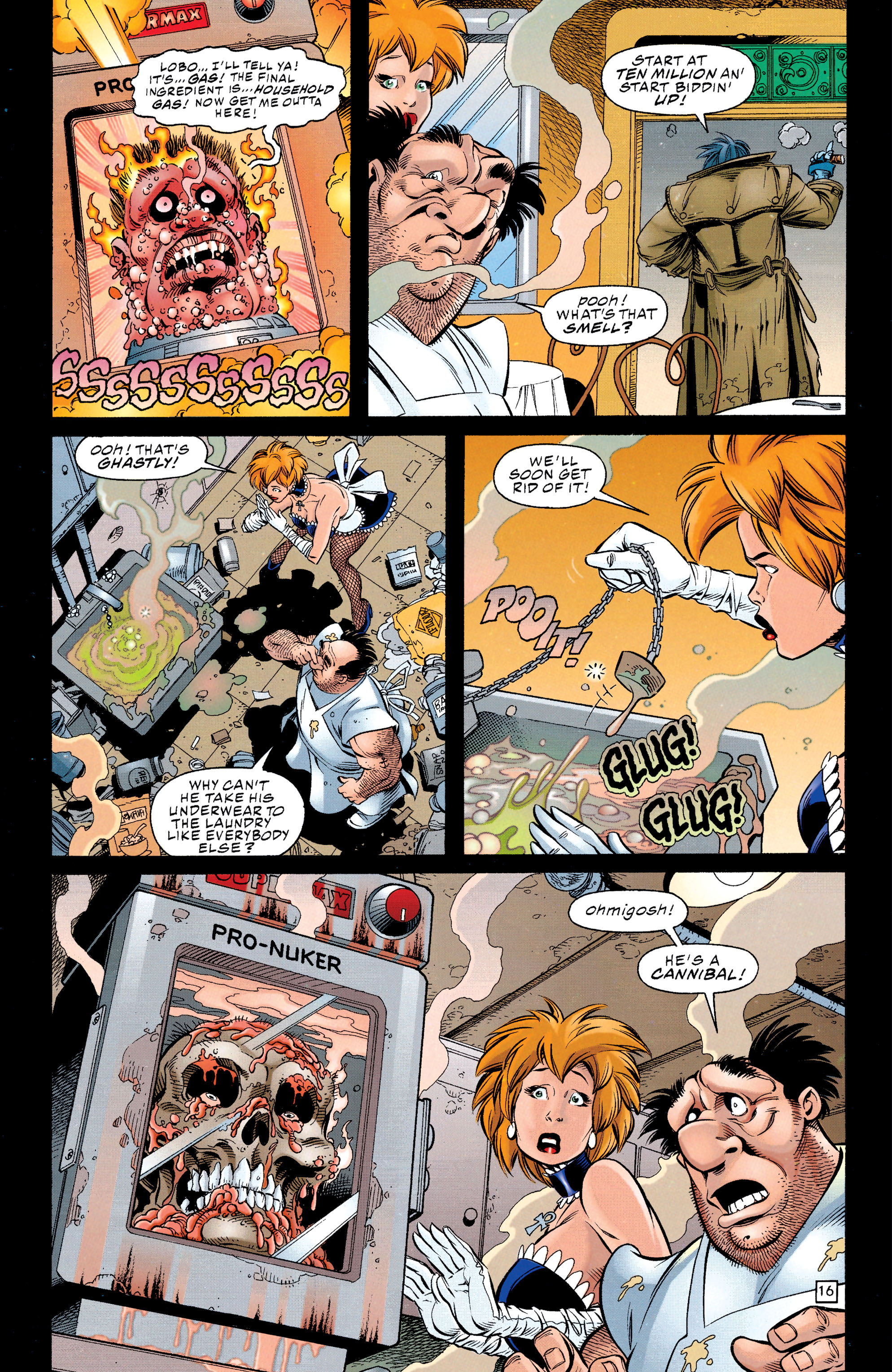 Read online Lobo (1993) comic -  Issue #17 - 16