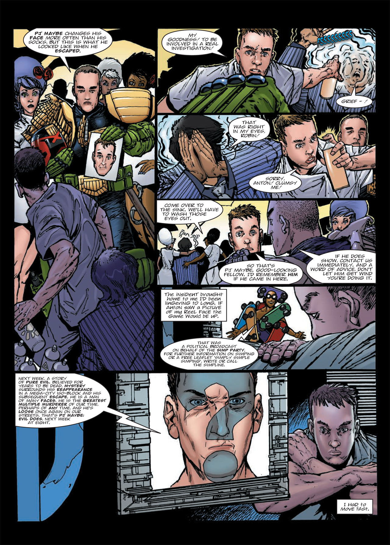 Read online Judge Dredd: Day of Chaos - The Fourth Faction comic -  Issue # TPB (Part 2) - 58