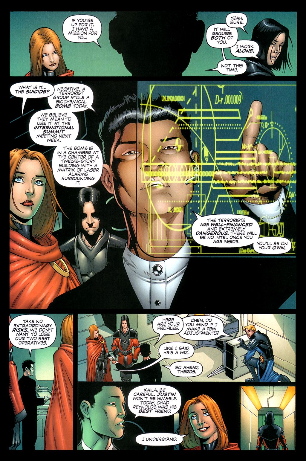 Read online Black Tide comic -  Issue #4 - 16