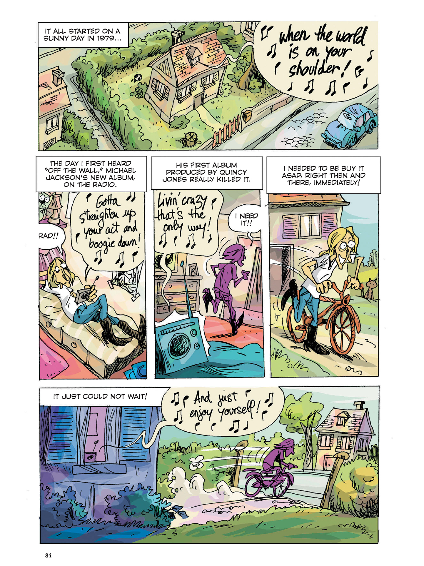 Read online Michael Jackson in Comics comic -  Issue # TPB (Part 1) - 84