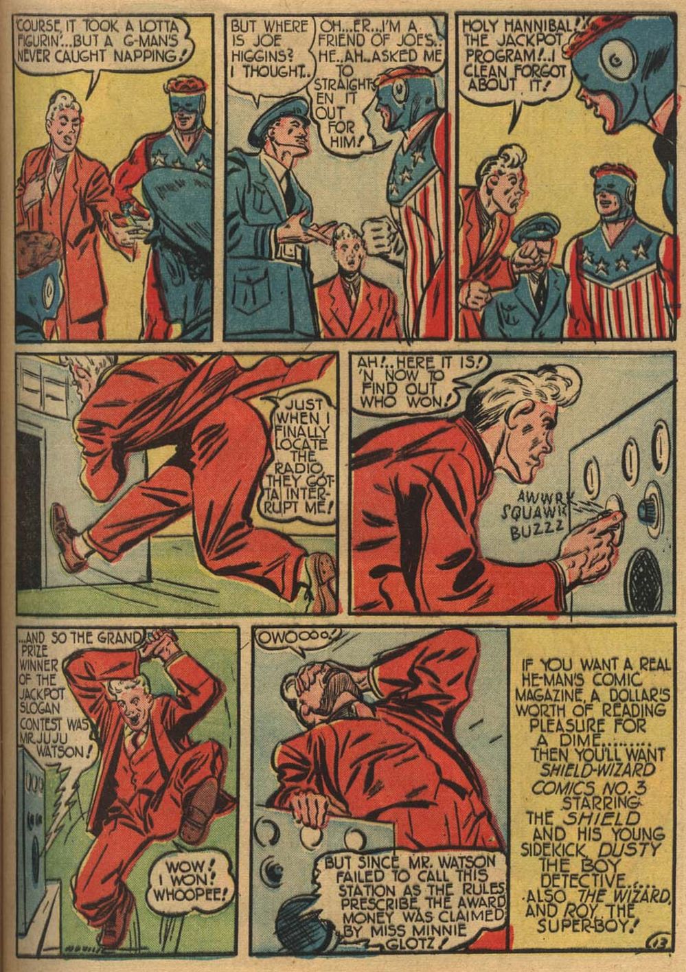 Read online Pep Comics comic -  Issue #16 - 15