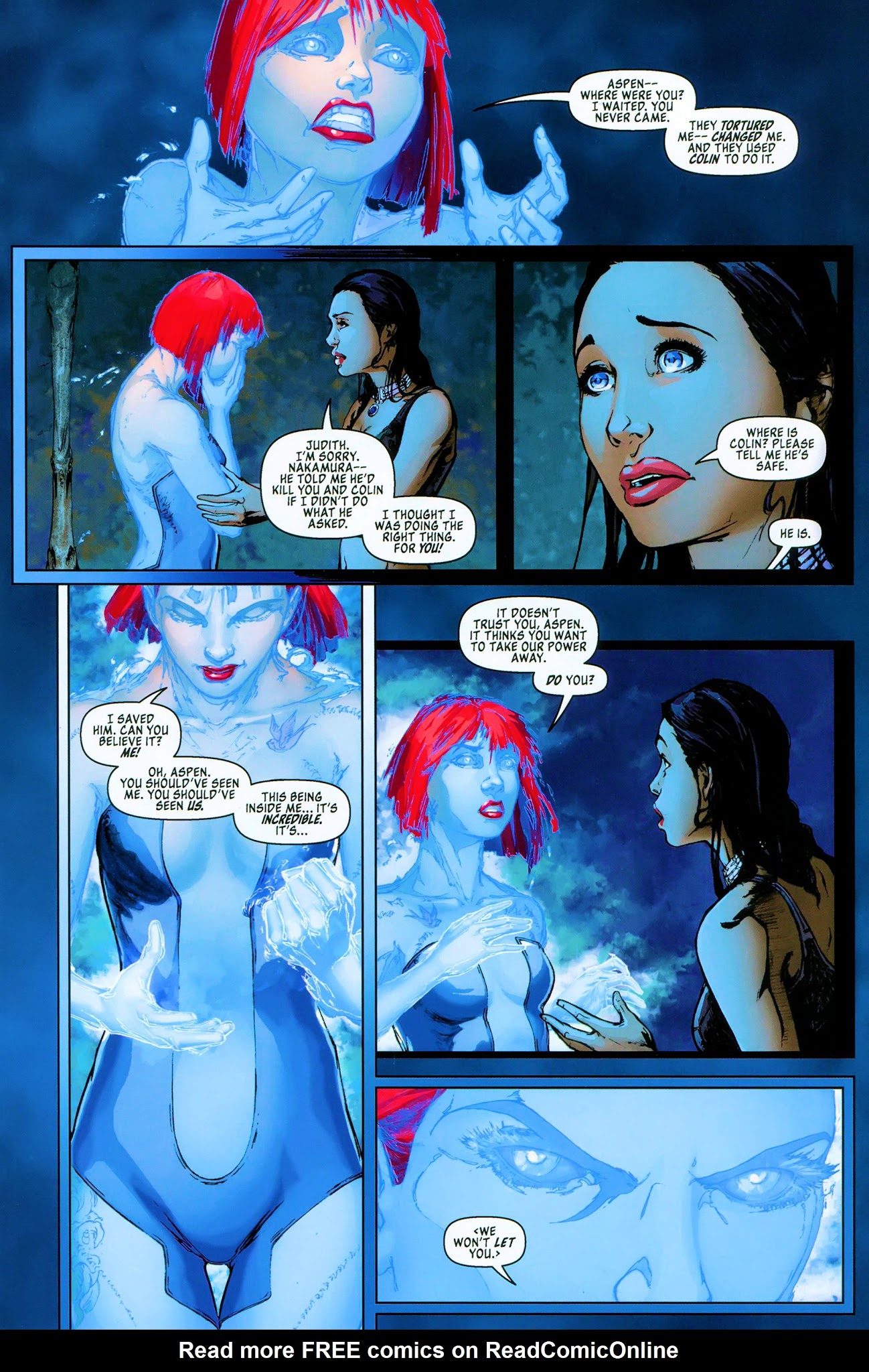 Read online Michael Turner's Fathom comic -  Issue #8 - 21