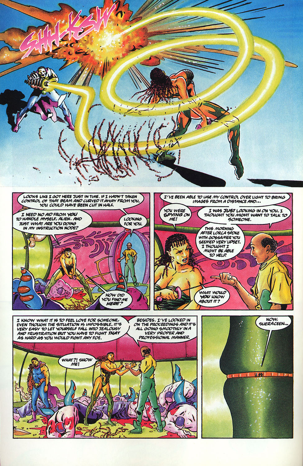 Read online Warriors of Plasm comic -  Issue #10 - 11