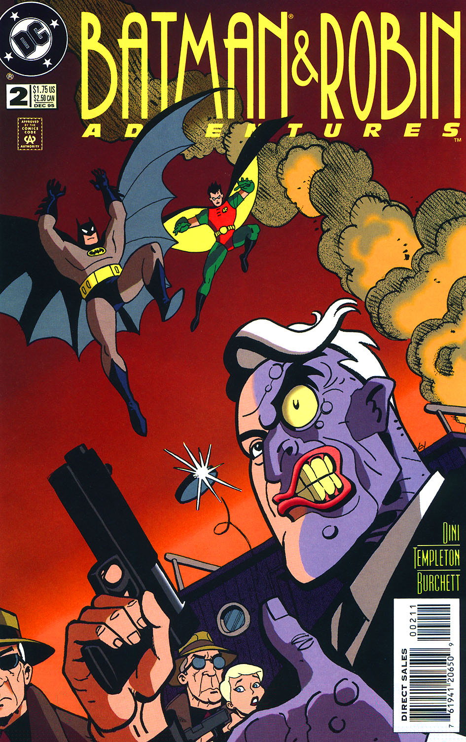 Read online The Batman and Robin Adventures comic -  Issue #2 - 1