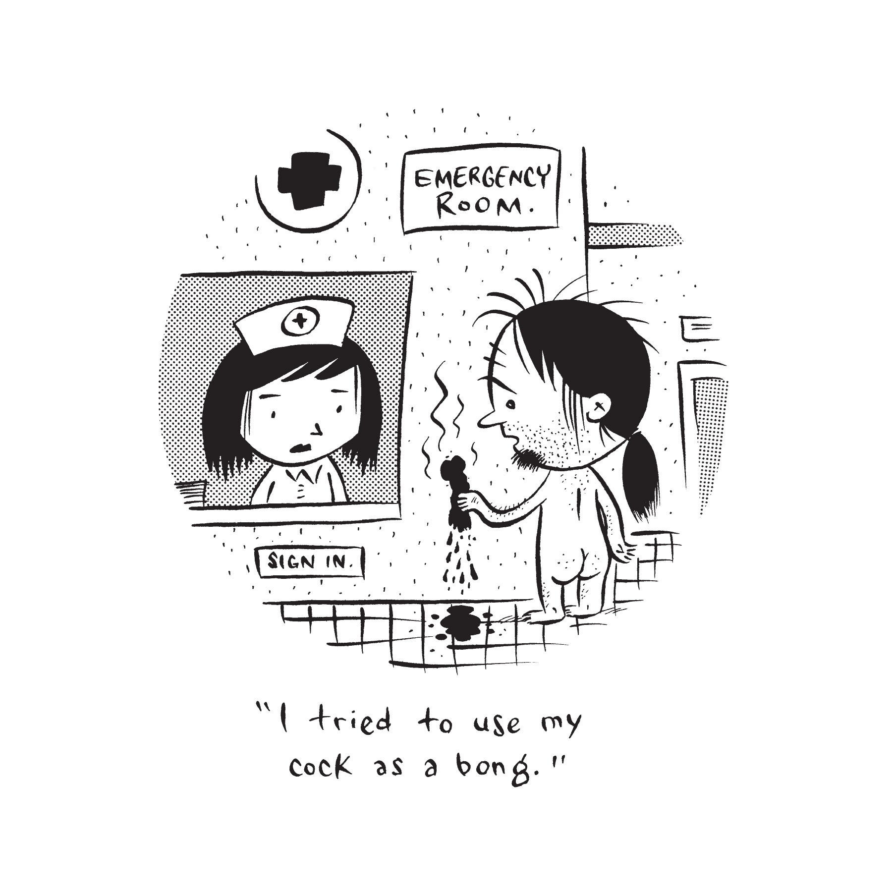 Read online Ho! The Morally Questionable Cartoons of Ivan Brunetti comic -  Issue # TPB - 24