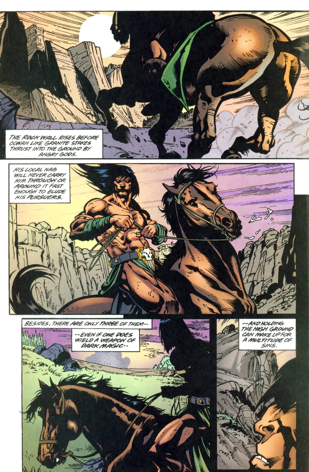 Read online Conan: Scarlet Sword comic -  Issue #2 - 12