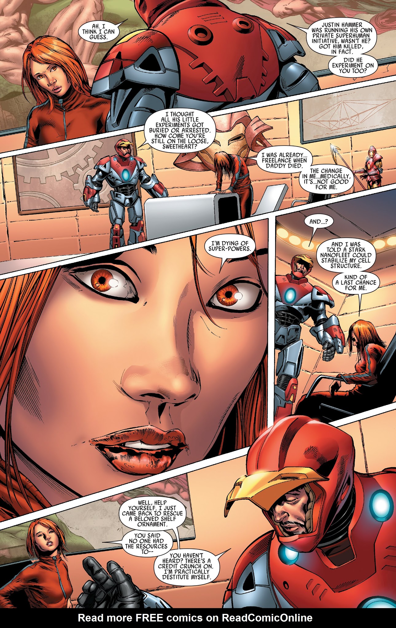 Read online Ultimate Armor Wars comic -  Issue #1 - 12